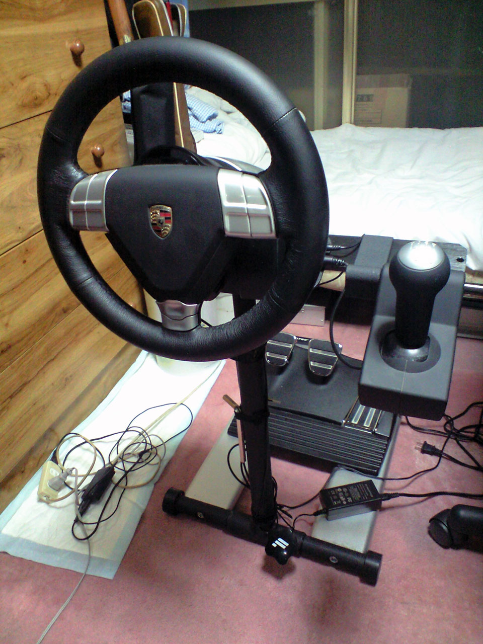 Fanatec Porsche 911 Turbo S Wheel Ultimate Edition: 流星の巣